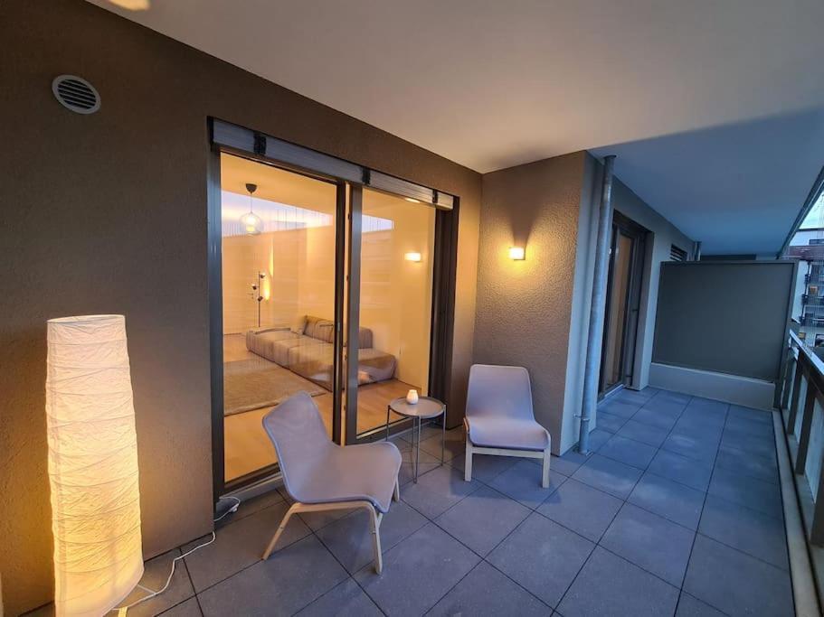 Neu, Zentral, Schoen, Bergblick, Suedterrasse Freilassing Esterno foto